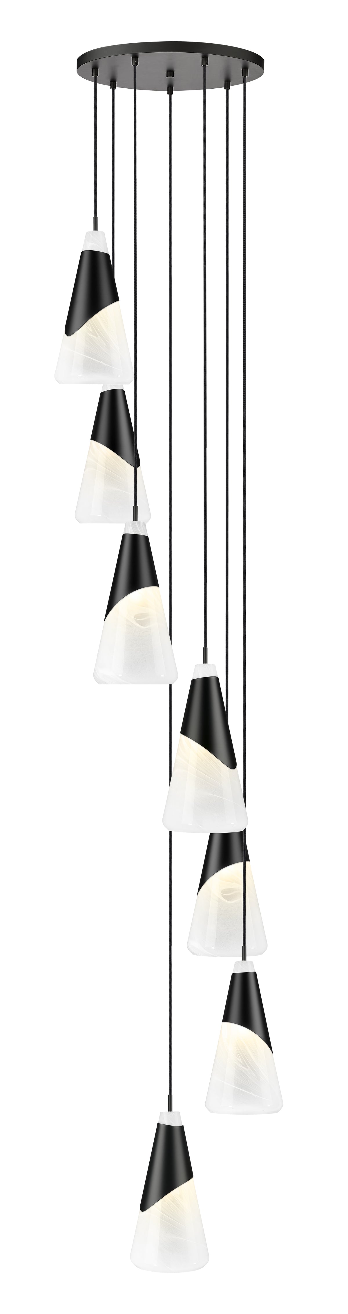 Aimie 7 Light Chandelier 7 x 60W - Candelabra