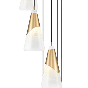 Aimie 7 Light Chandelier 7 x 60W - Candelabra