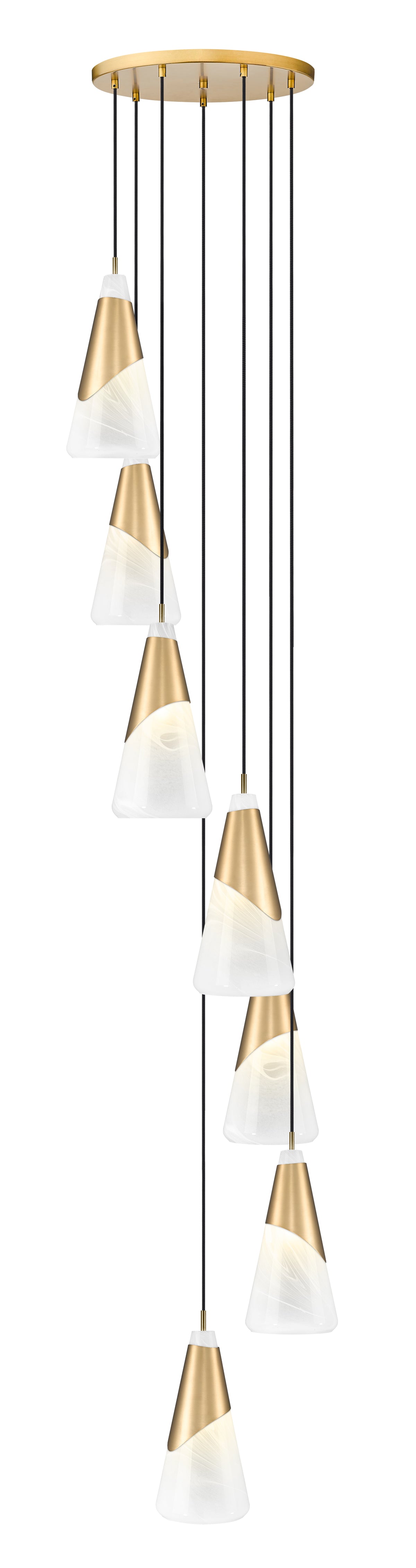 Aimie 7 Light Chandelier 7 x 60W - Candelabra