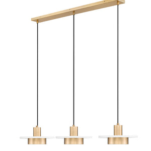 Ludo 3 Light Linear Chandelier