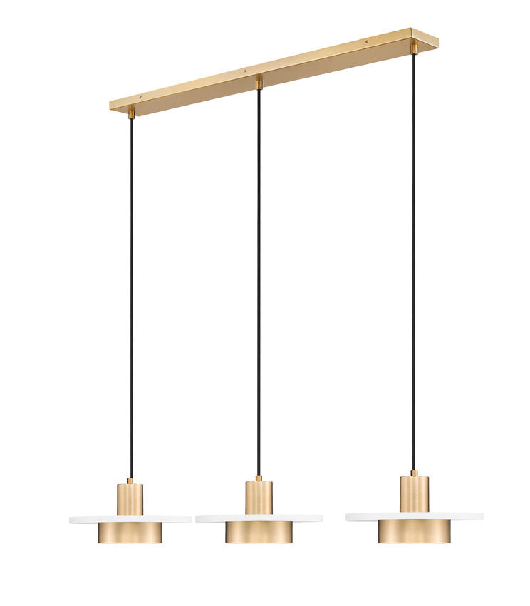 Ludo 3 Light Linear Chandelier