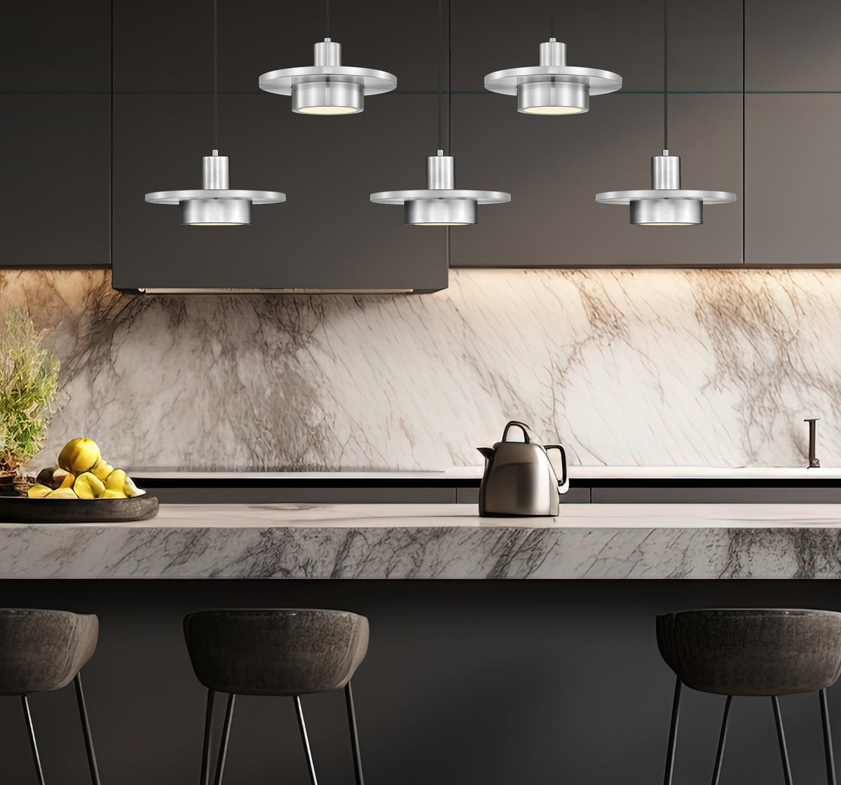 Ludo 5 Light Linear Chandelier