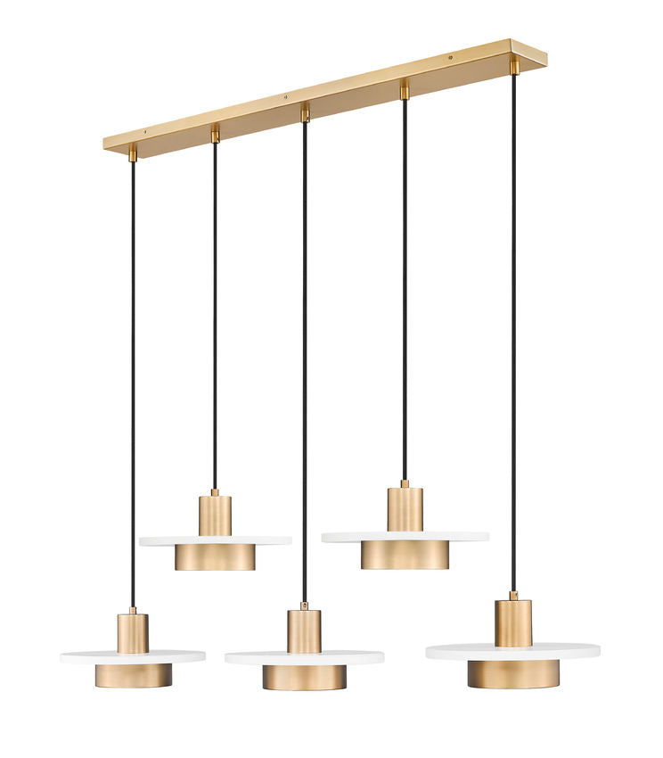 Ludo 5 Light Linear Chandelier