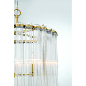 Glasbury 2-Tiers 8-Light 27" Chandelier