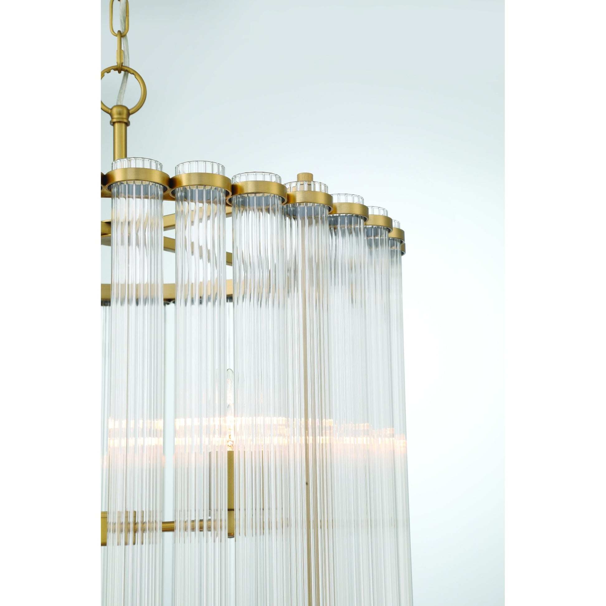 Glasbury 2-Tiers 8-Light 27" Chandelier