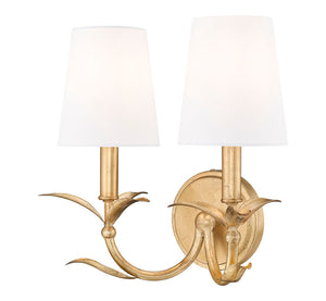 Aslin 2 Light Wall Sconce 2 x 60W - Candelabra