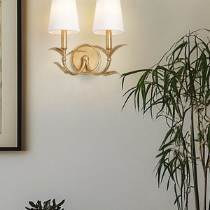 Aslin 2 Light Wall Sconce 2 x 60W - Candelabra