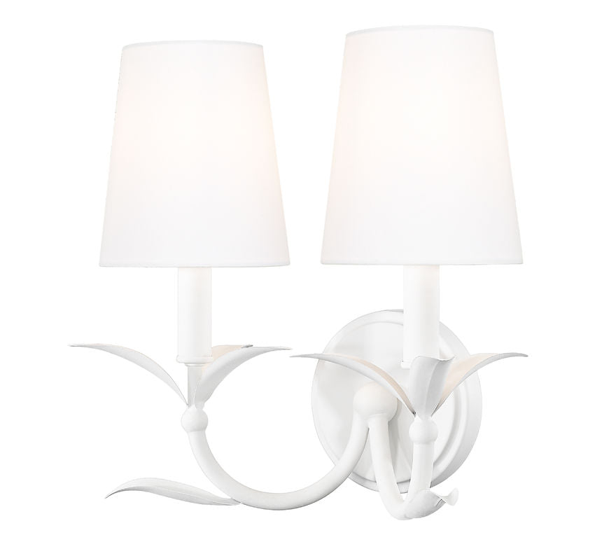 Aslin 2 Light Wall Sconce 2 x 60W - Candelabra