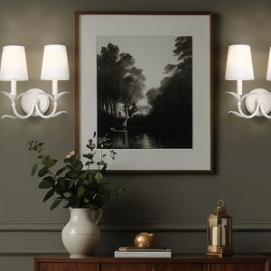Aslin 2 Light Wall Sconce 2 x 60W - Candelabra