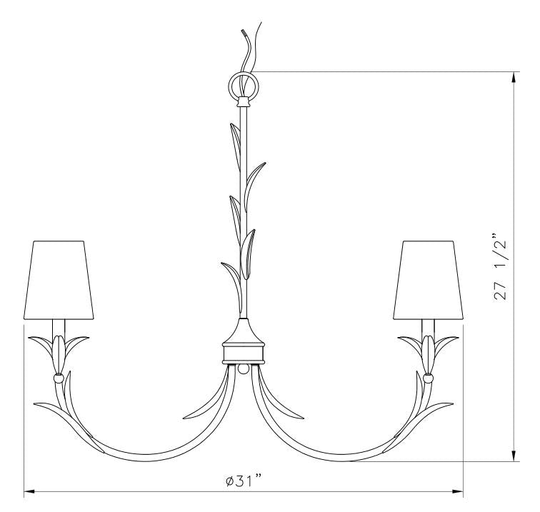 Aslin Chandelier