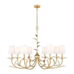 Aslin 8 Light Chandelier 8 x 60W - Candelabra