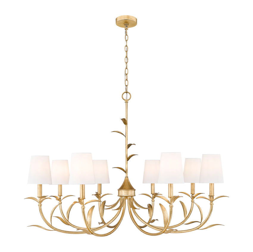 Aslin 8 Light Chandelier 8 x 60W - Candelabra