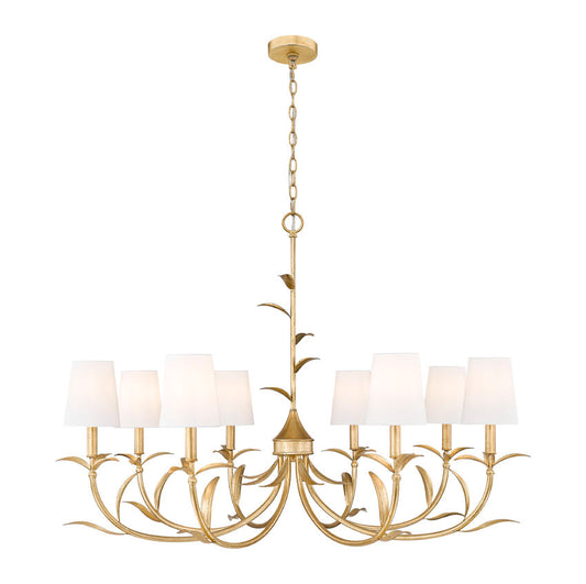 Aslin 8 Light Chandelier 8 x 60W - Candelabra