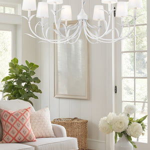 Aslin 8 Light Chandelier 8 x 60W - Candelabra