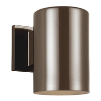 Outdoor Cylinders Small LED Wall Lantern