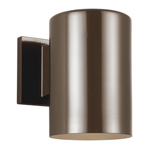 Outdoor Cylinders Small LED Wall Lantern