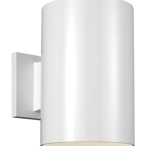 Outdoor Cylinders Large LED Wall Lantern