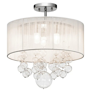 Imbuia Semi Flush 3Lt