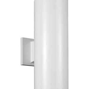 Outdoor Cylinders Small 2 LED Wall Lantern