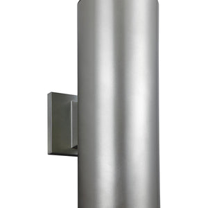 Outdoor Cylinders Small 2 LED Wall Lantern