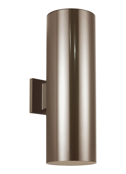 Outdoor Cylinders Small 2 LED Wall Lantern