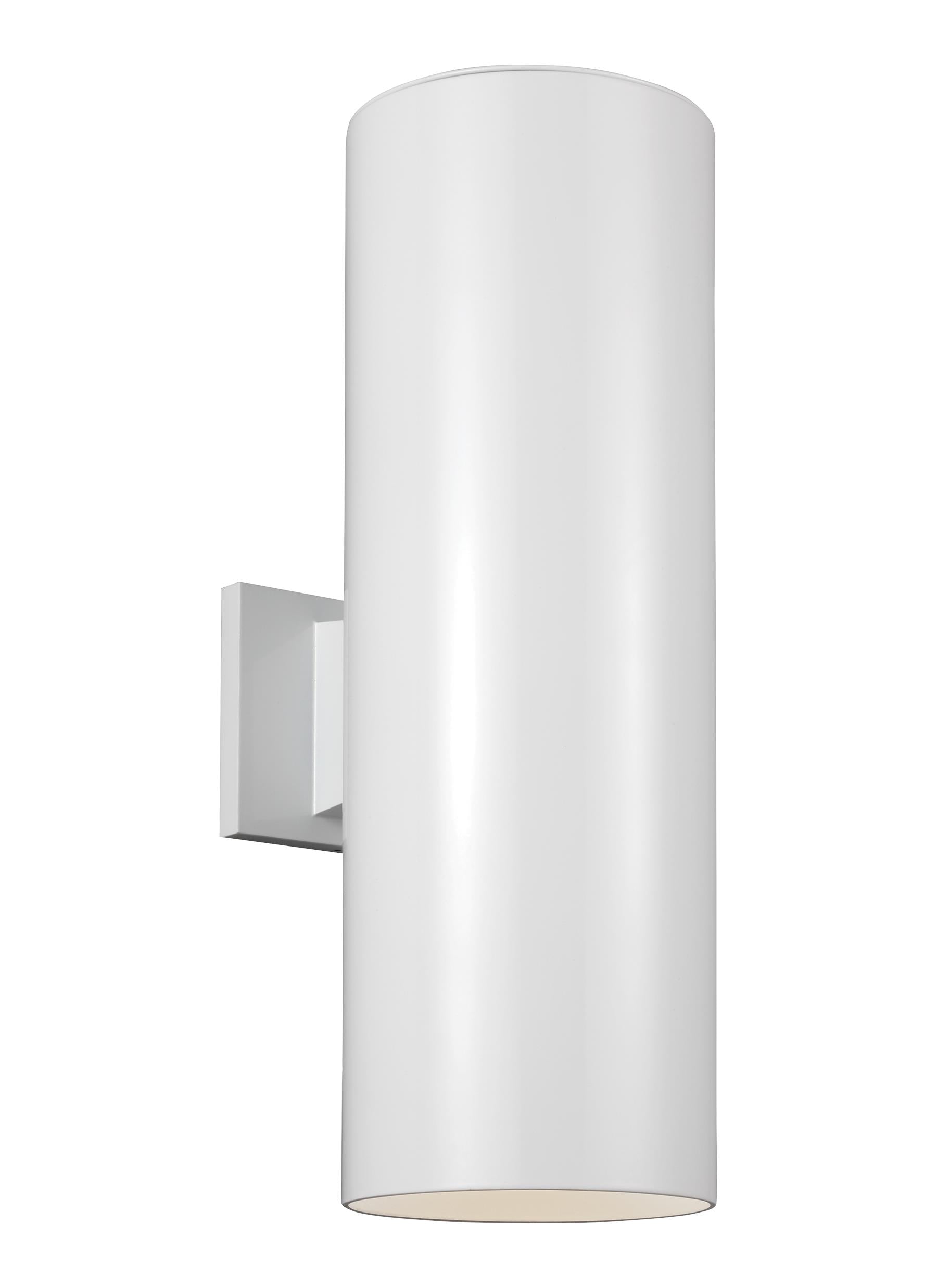 Outdoor Cylinders Small 2 LED Wall Lantern