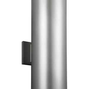 Outdoor Cylinders Small 2 LED Wall Lantern