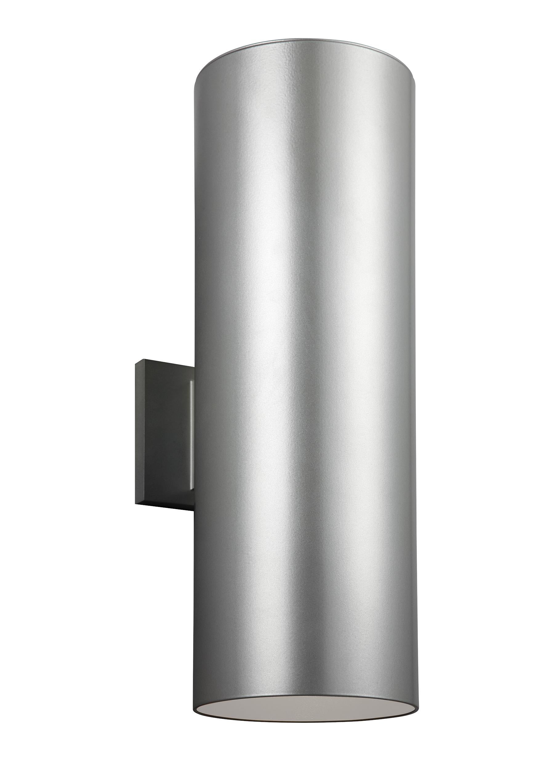 Outdoor Cylinders Small 2 LED Wall Lantern