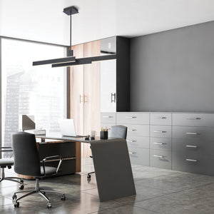 Cameno 45" Integrated LED Linear Chandelier