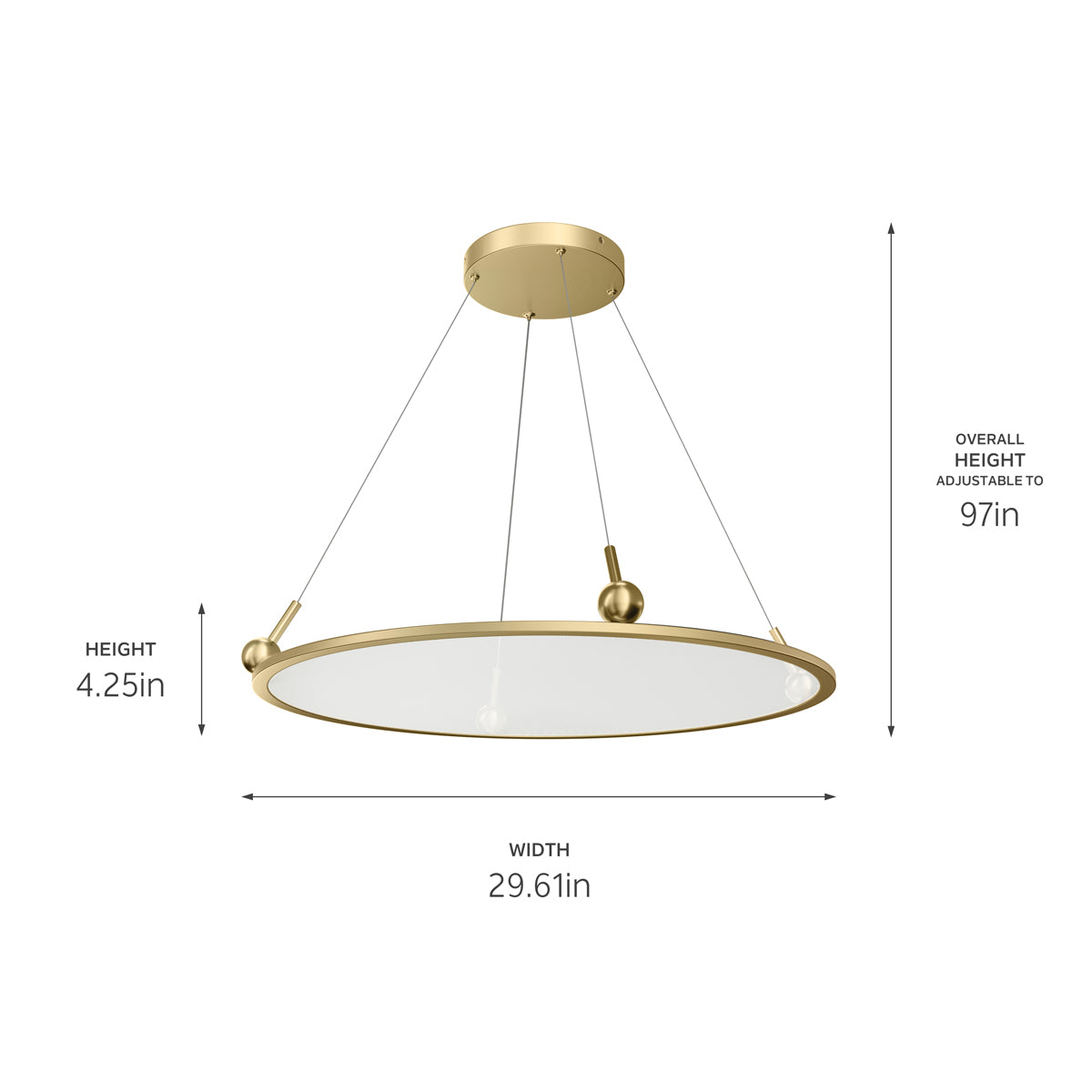 Jovian Edgelit Chandelier
