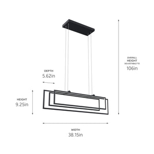 Jestin Linear Chandelier