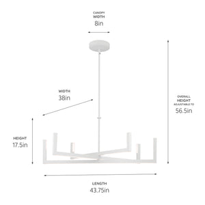 Priam Chandelier LED