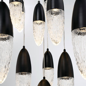 Ecrou 12-Light 30" Multi Drop Chandelier