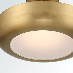 Macey 16" Integrated LED Semi-Flush Mount