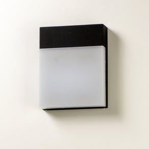 Eyebrow LED Outdoor Wall Sconce