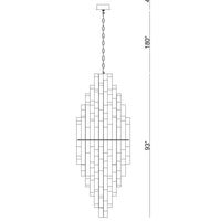Altesa 68-Light 96" Grand Chandelier