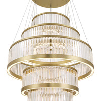 Empra 5-Tiers 5-Light 47" Integrated LED Grand Chandelier