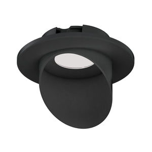 Crisp 5" LED Recessed Downlight - 3000K w Snoot
