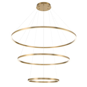 Spunto 3-Tiers 3-Light 61" Integrated LED Grand Chandelier