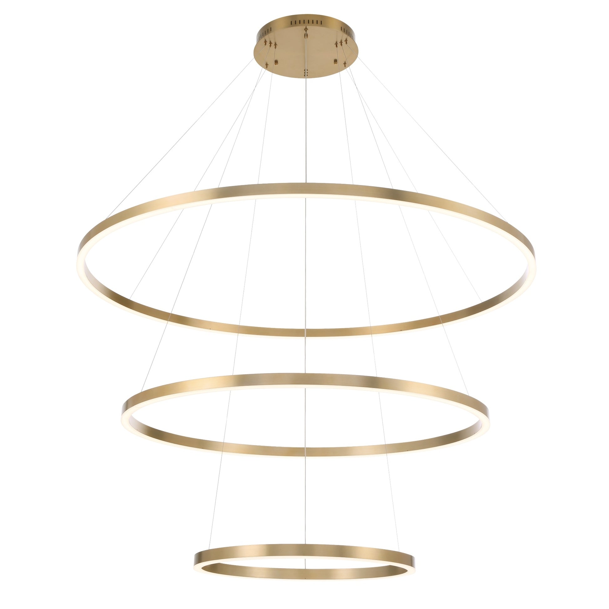 Spunto 3-Tiers 3-Light 61" Integrated LED Grand Chandelier