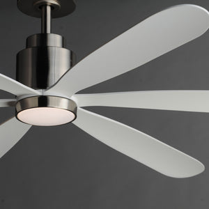 Petals 60" 6-Blade Fan w LED