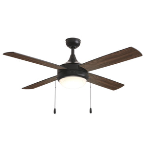 Quattro 52" 4-Blade Fan w Pull Chain