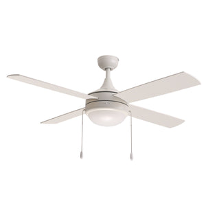 Quattro 52" 4-Blade Fan w Pull Chain