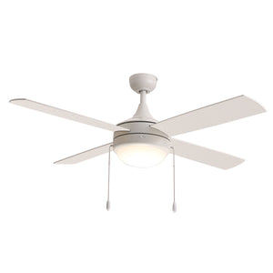 Quattro 52" 4-Blade Fan w Pull Chain