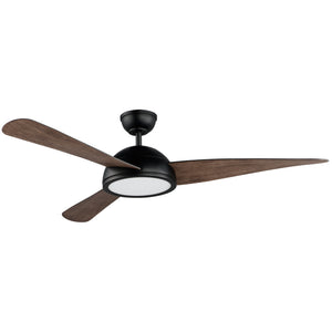 Cupola 52" Black LED Fan