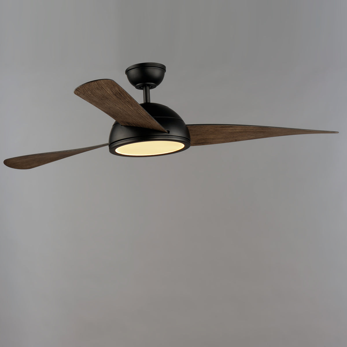 Cupola 52" Black LED Fan