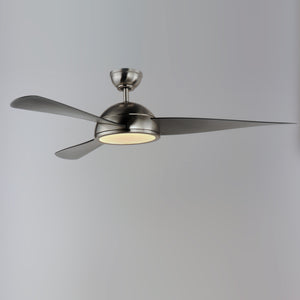 Cupola 52" Black LED Fan