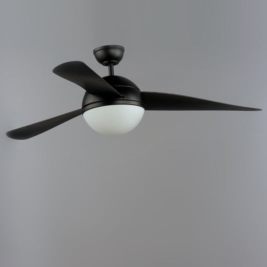 Cupola 52" Black Fan 2-Light LED