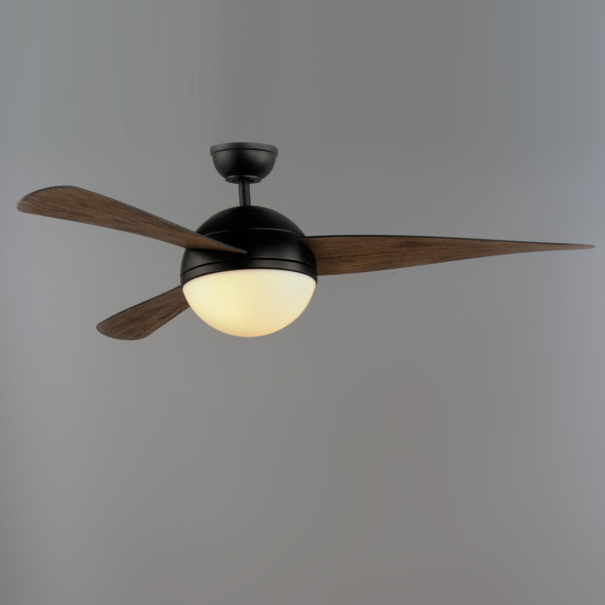 Cupola 52" Black Fan 2-Light LED
