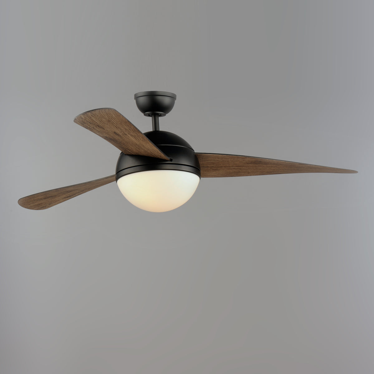 Cupola 52" Black Fan 2-Light LED